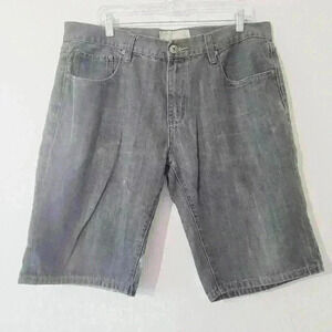 Vintage Ecko Unlimited relaxed Fit jorts black Denim Jean Shorts Mens Size 38